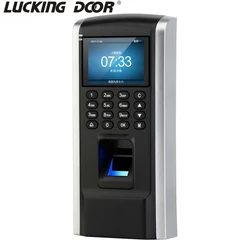 Fingerprint Keypad Access Control Time Attendance (125KHZ RFID optional) Biometric Support TCP / IP  USB Access control system