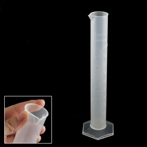 50/100/250mL Measuring Cup Plastic Cooking Measuring Cylinder Graduated Tools Chemistry Laboratory Tools School Lab Tool
