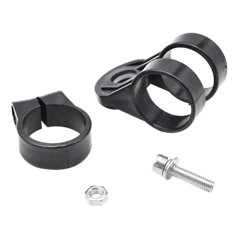 D08D 28mm Weed Eater Trimmer Shaft Clamp Weed Wacker Shoulder Strap Straight Shaft Tube Mount Clamp