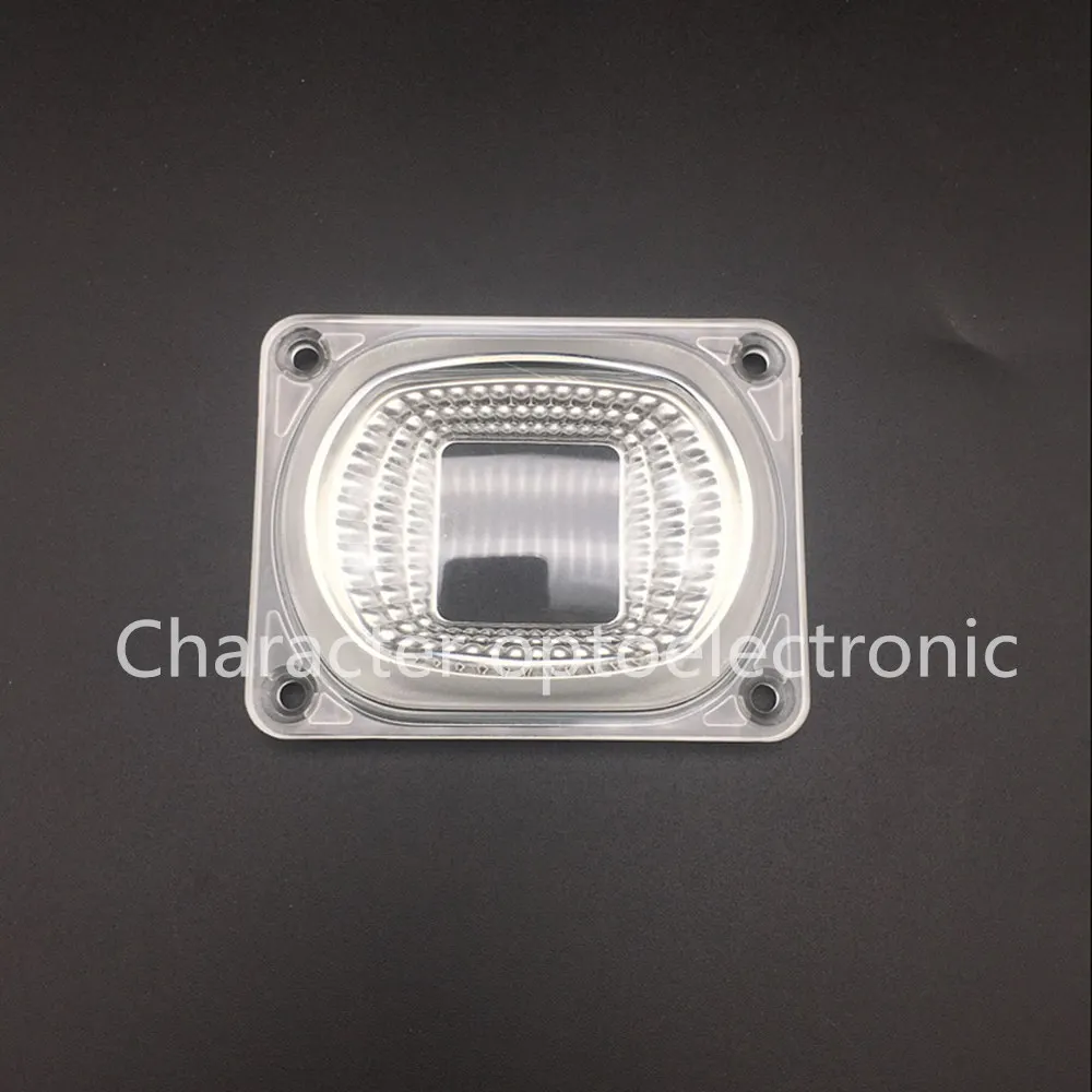 10 conjuntos de refletores de led com chip cob, refletores de lentes com chip branco 50w 30w 20w 110v/220v para iluminação de led inundação faça você mesmo luz de ambiente externo