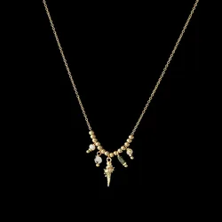 Bohemian Beach Style Shell Conch Bead 14k Gold Stainless Steel  Personalized Women's  Necklace For Women Fashion Jewelry Gift