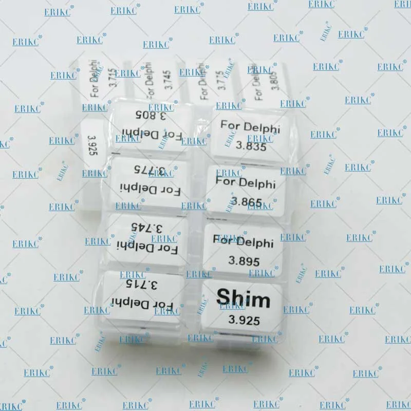 80PCS RIKC Gaskets Shim 9308-028K Size 3.715-3.925mm Injector Nozzle Pin Adjust Washer Accuracy Total For Delphi Series Injector