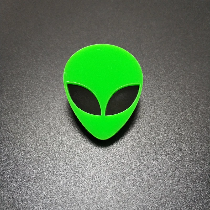 KUGUYS Green E.T  Aliens Rings for Women Men Adjustable Acrylic Fashion Cute Jewelry Accessories