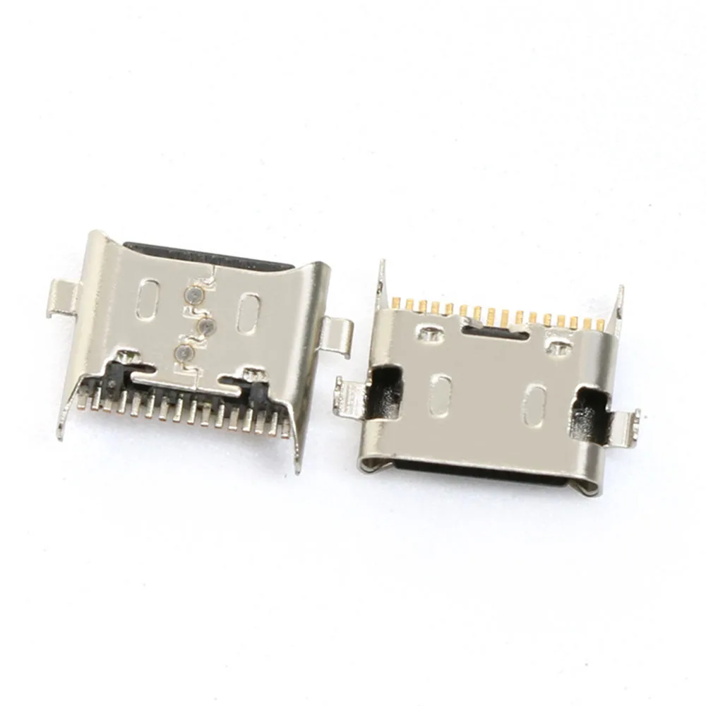 10-50 pz Micro USB tipo C porta di ricarica connettore presa di ricarica presa Dock Dock per Samsung A20S A207F A2070 Jack di tipo C