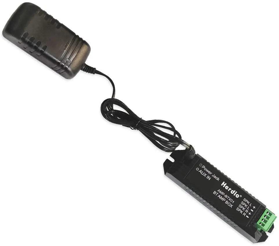 Amplificadores Bluetooth Herdio, Mini Amplificador de Audio para el Hogar, para Altavoces de Música en Pared o Techo del