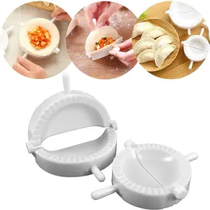 3 PCs Ball Hersteller Pasta Tool Press Press Pasta Boller Formschneider Kuchen für Calzones Ravioli Empanada Turnaver Pierogi Gyoza 10 Hauptverkaufsschneider von Empanada Masas - №9