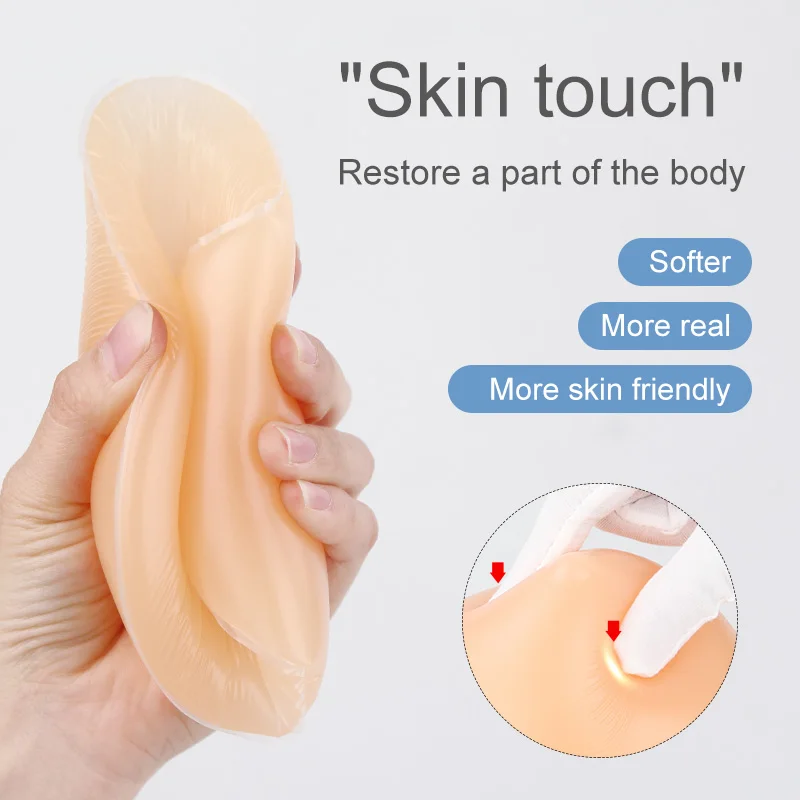 AS Shape Mastectomy Women False Breast Silicone Artificial Boob Prosthesis Factory Direct Supply