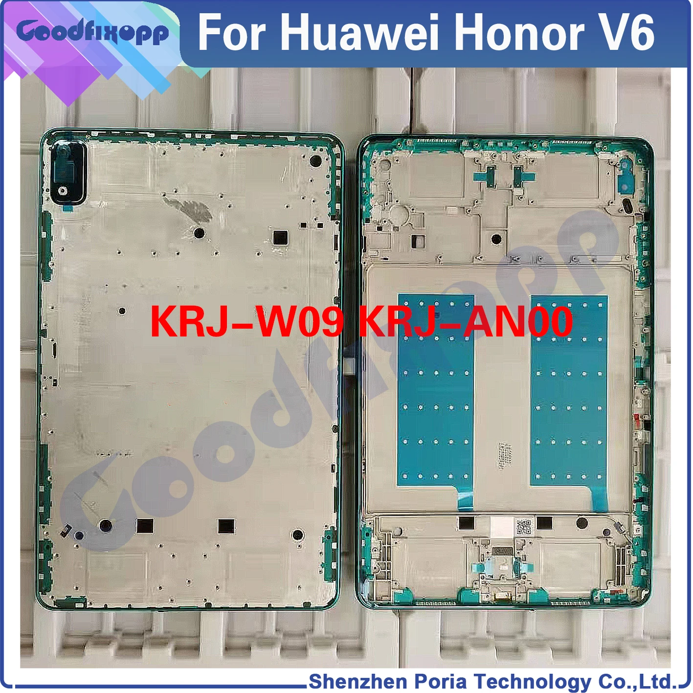 For Huawei Honor V6 KRJ-W09 AN00 Media Case Front Frame Screen Frame Middle Bezel Of The Frame LCD Screen Support Front frame