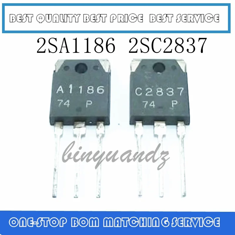 2 Chiếc ~ 10 Chiếc 2SC2837 2SA1186 TO-3P