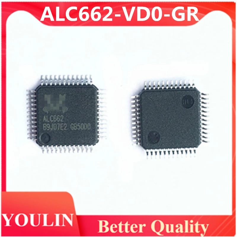 ALC662-VD0-GR LQFP48 New and Original One-stop professional BOM table matching service -