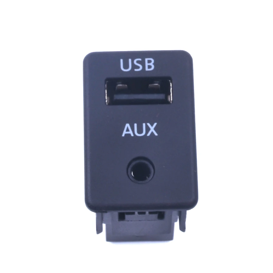 for VW USB + AUX Switch Plug Socket For VW Tiguan Passat B6 B7 CC RCD510 RNS310 Golf mk5 mk6 Bettle