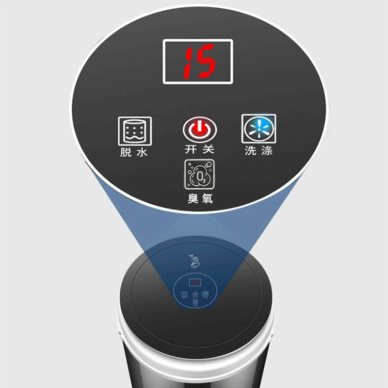غسالة صغيرة غسالة طفل خاص غسالة ماكينة إزالة الماء شبه التلقائي المنزلية 200 واط