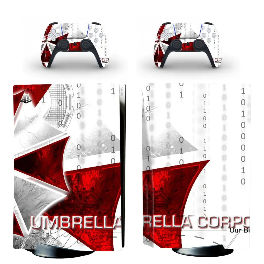 Стикеры Umbrella PS5 для консоли PlayStation 5 и контроллера PS5