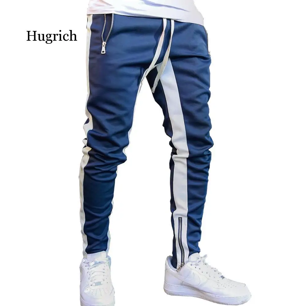

Mens Joggers Casual Pants Fitness Men Sportswear Tracksuit Bottoms Skinny Sweatpants Trousers Black Gyms Jogger Track Pants