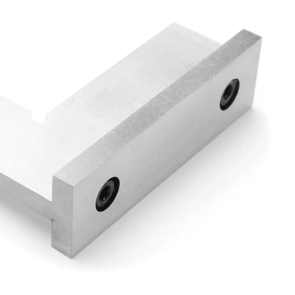 Strumento per la lavorazione del legno con calibro a Base larga per righello quadrato ad angolo di 90 gradi 100x70mm