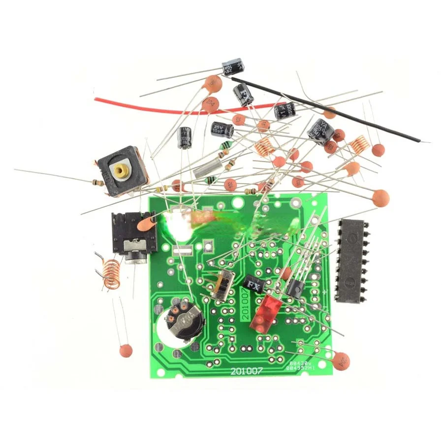 BA1404 100m FM Stereo Transmitter Board Parts/Electronic Production Kit Wireless Microphone Circuit