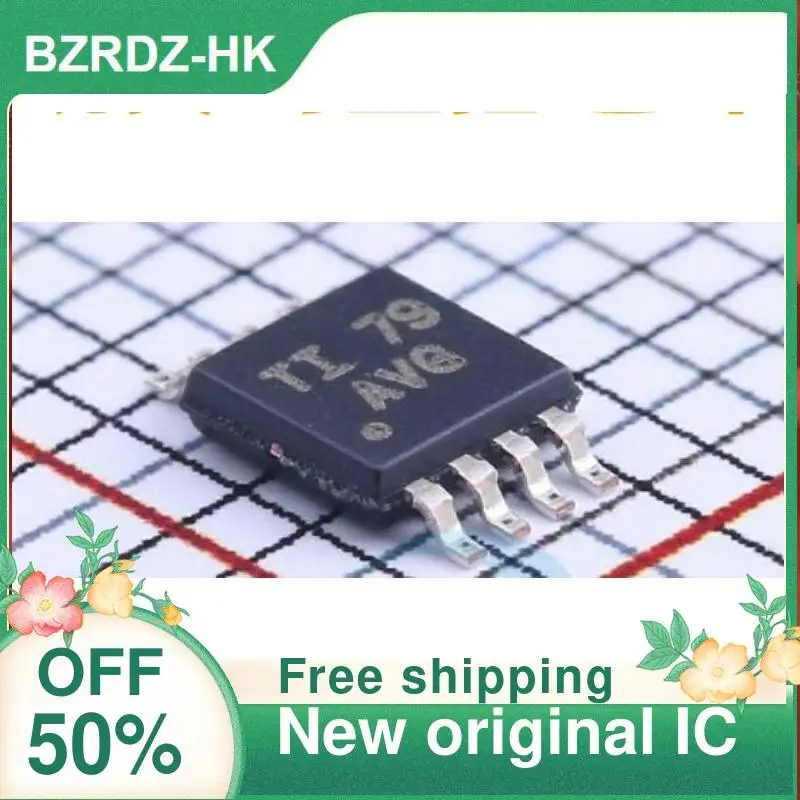 10PCS TLV272IDGKR AVG MSOP-8  New original IC