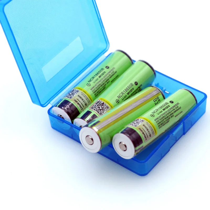 Liitokala-Placa de protección de litio, 4 piezas, 2022, 18650 V, 3,7 mah, NCR18650B, adecuado para batería de linterna