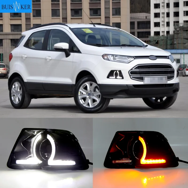 

Дневные ходовые огни для Ford Ecosport 2013, 2014, 2015, 2016, 1 комплект