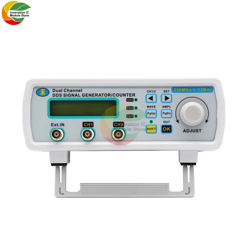 

MHS-5206A 6MHZ DDS Function Signal Generator Digital Control Dual-channel Frequency Counter/meter Arbitrary Waveform Pulse