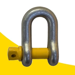 D type belt bolt shackle American die forging shackle alloy steel D type shackle