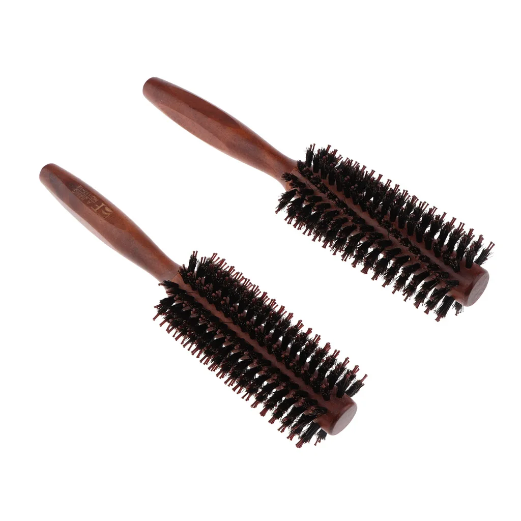 Round Hair Brush for Men Women Kids Blow Drying Dry Wet Thick Curly Hair