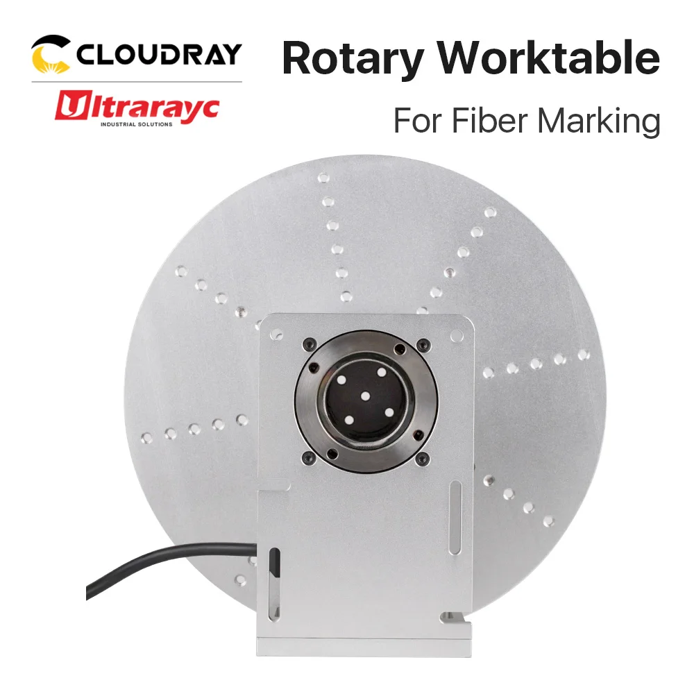 Ultrarayc Rotary Worktable 4 Models Fixed Rotry Device + DM860S Driver for Co2 & Fiber Marking and Engraving Machine