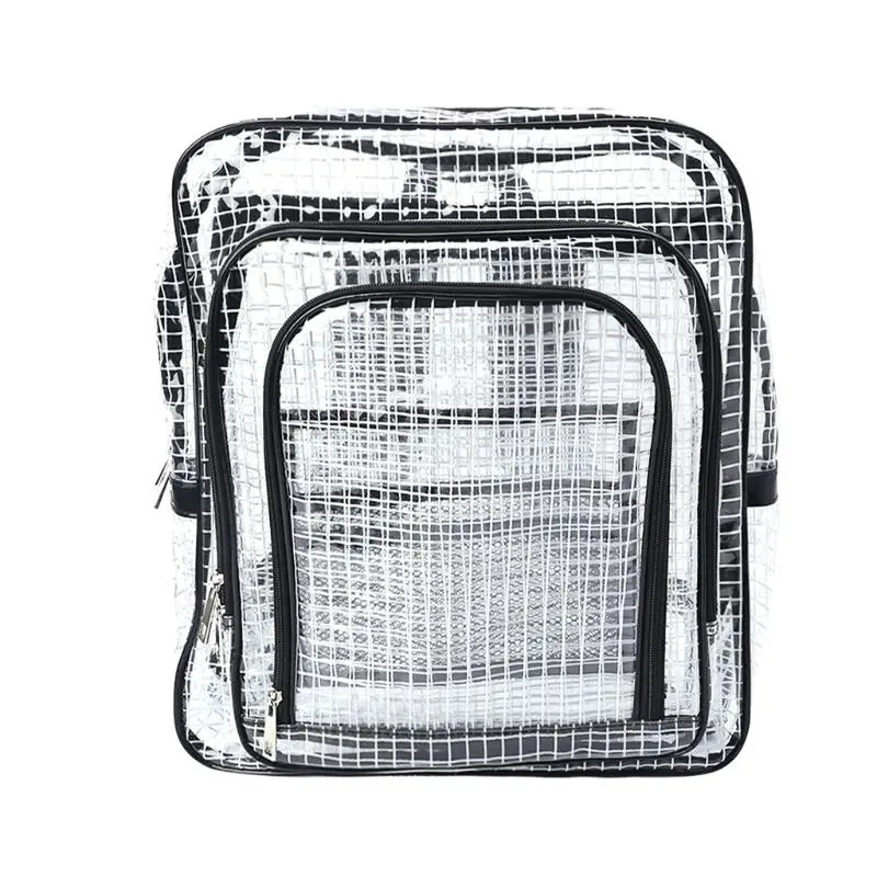 

Unisex Anti-static Clear Backpack Travel Shoulder Bag Men Women Casual Outdoor PVC Rucksack Portable Engineer Tools Working Bag