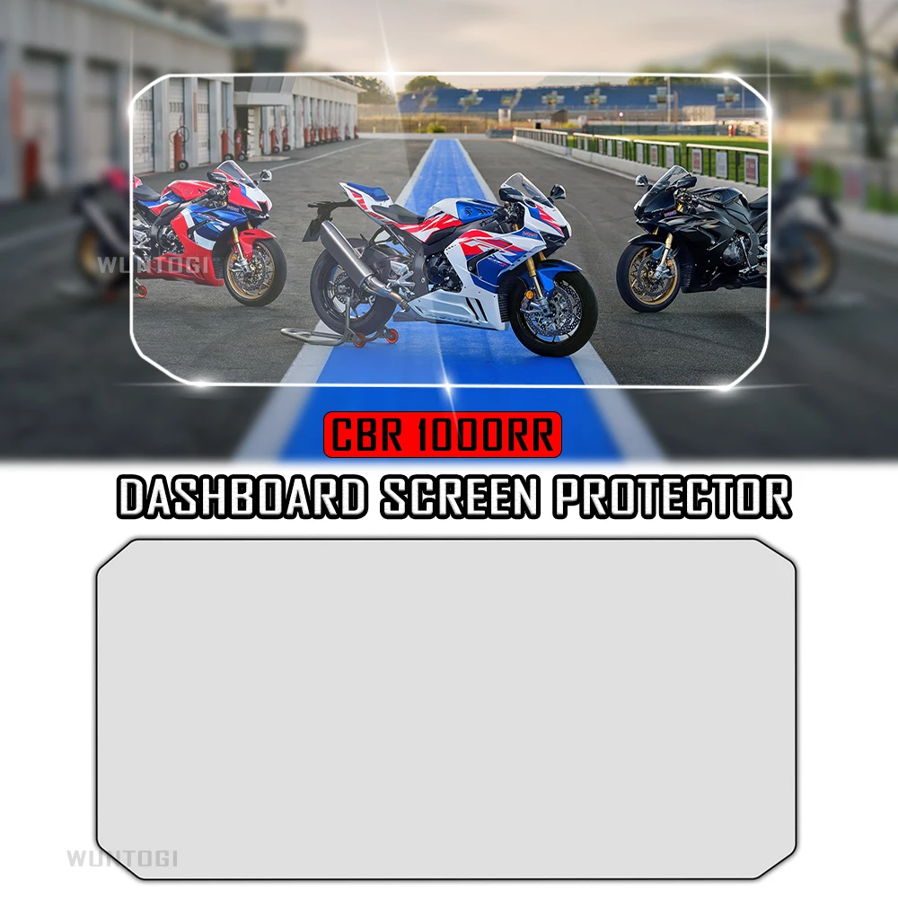 

For HONDA CBR1000RR Fireblade CBR 1000RR SP 20-22 Accessories Dashboard Screen Protector HD Anti-scratch Screen Protection Film