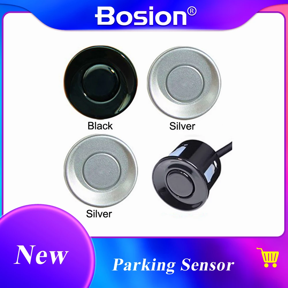 

Car LED Parking Sensor Kit 4 Sensors 22mm Backlight Display Reverse Backup Radar Monitor System 12V