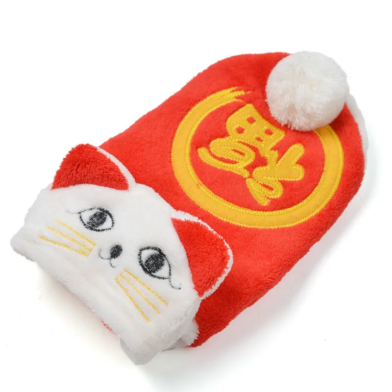 الحيوانات الأليفة زي هالوين الكلب هوديي القط هوديي المعلم الملابس هريرة معطف المرجان الصوف الكرتون الخريف الشتاء الكلب زي