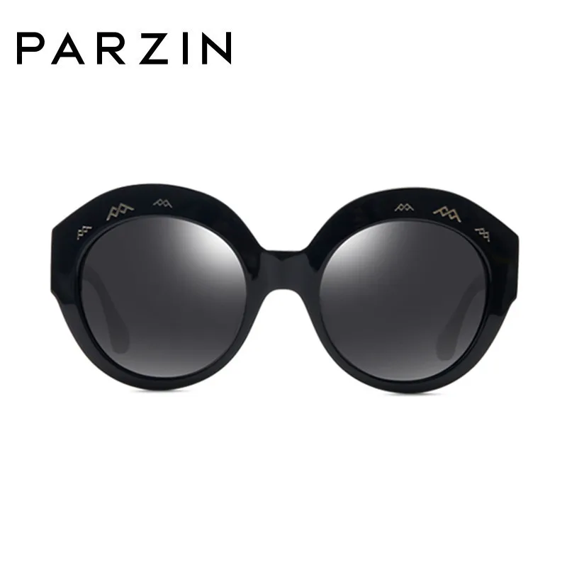 PARZIN Vintage Oversized Sunglasses Polarized Women Driving Acetate Sun Glasses Brand Designer UV400 Goggles Shades for Women