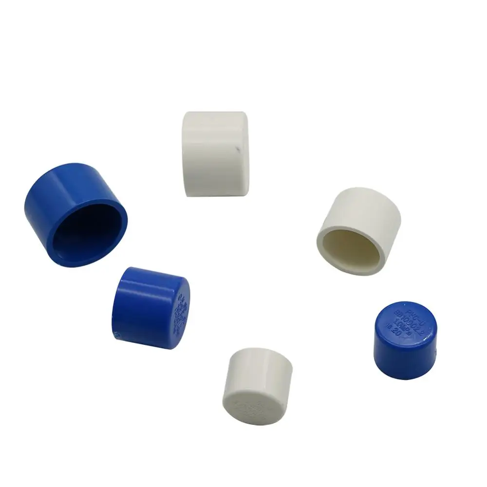 

Inside Diameter 20mm 25mm 32mm PVC End Plug Connectors Water Pipe Tube End Cap Garden Irrigation Farm Adapter Accessories 3Pcs