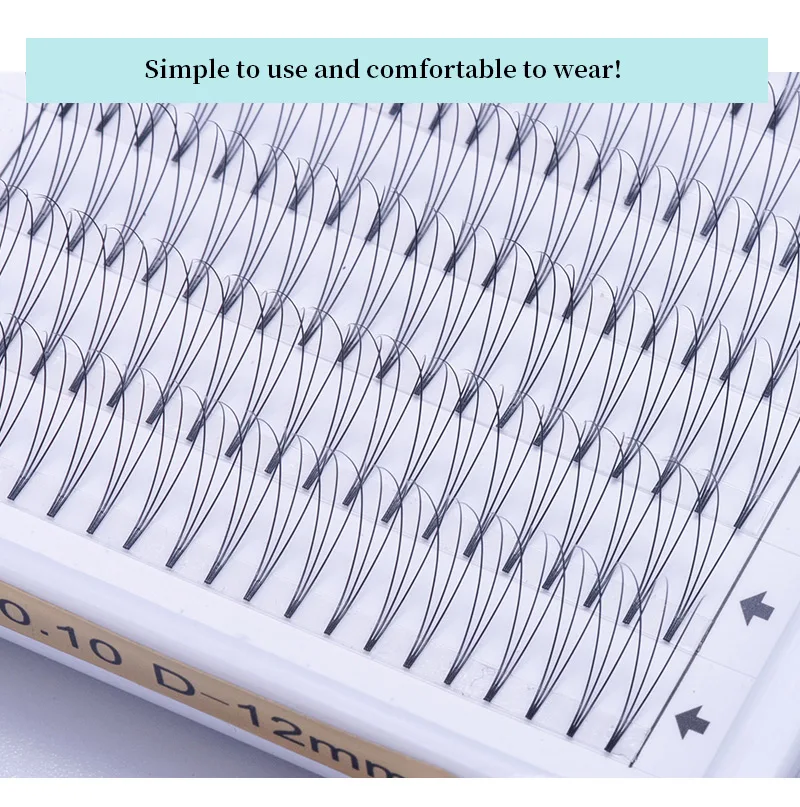 MDNG Eyelashes Premade Wide Fans 3d/4d/5d/6d/ Short Stem Russian Volume Professional Eyelash Extensions Faux Mink