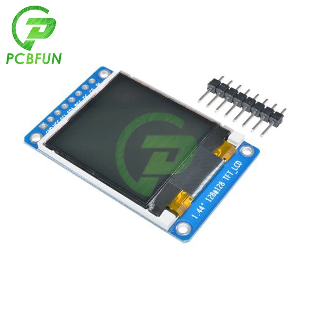 1.44 pollici TFT LCD Modulo Display 128*128 di Colore Completo 8 Spille SPI Interfaccia Seriale ST7735S Driver IC 128x128 Modulo LCD per Arduino