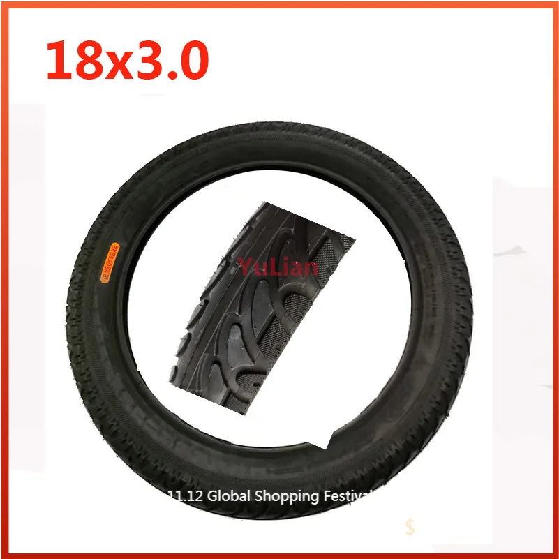 18*3.0 Outer Tyre 18x3.0 Off-road Tire for 18 Inch Electric Vehicle Electric Tricycle Wheel