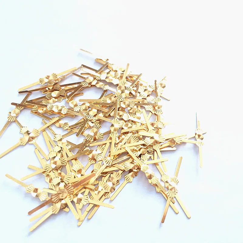 

Top Quality 100pcs L25 Gold Bowtie Copper Connectors Crystal Prisms of Chandelier Lamp Parts Connectors Accessories for Crystal