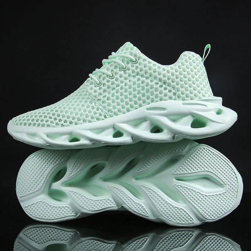 2020 Chunky Sneakers Women Platform Shoes White Trainers Ladies Casual Breathable Mesh Zapatillas Tenis De Mujer Big Size 47 48