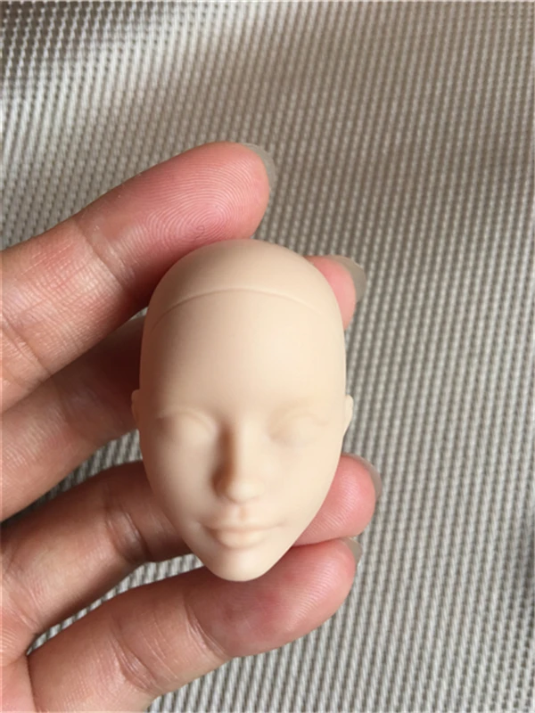 Rare collezione limitata teste di bambola principessa bambola pratica trucco testa calva ragazza giocattolo fai da te Ken Prince teste di bambola giocattolo