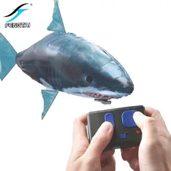 RC Flying UFO controllo della rimozione Air Shark ricarica palloncino ad elio giocattolo palla da festa nuoto pesce pagliaccio Nemo R/C aereo elicottero Drone