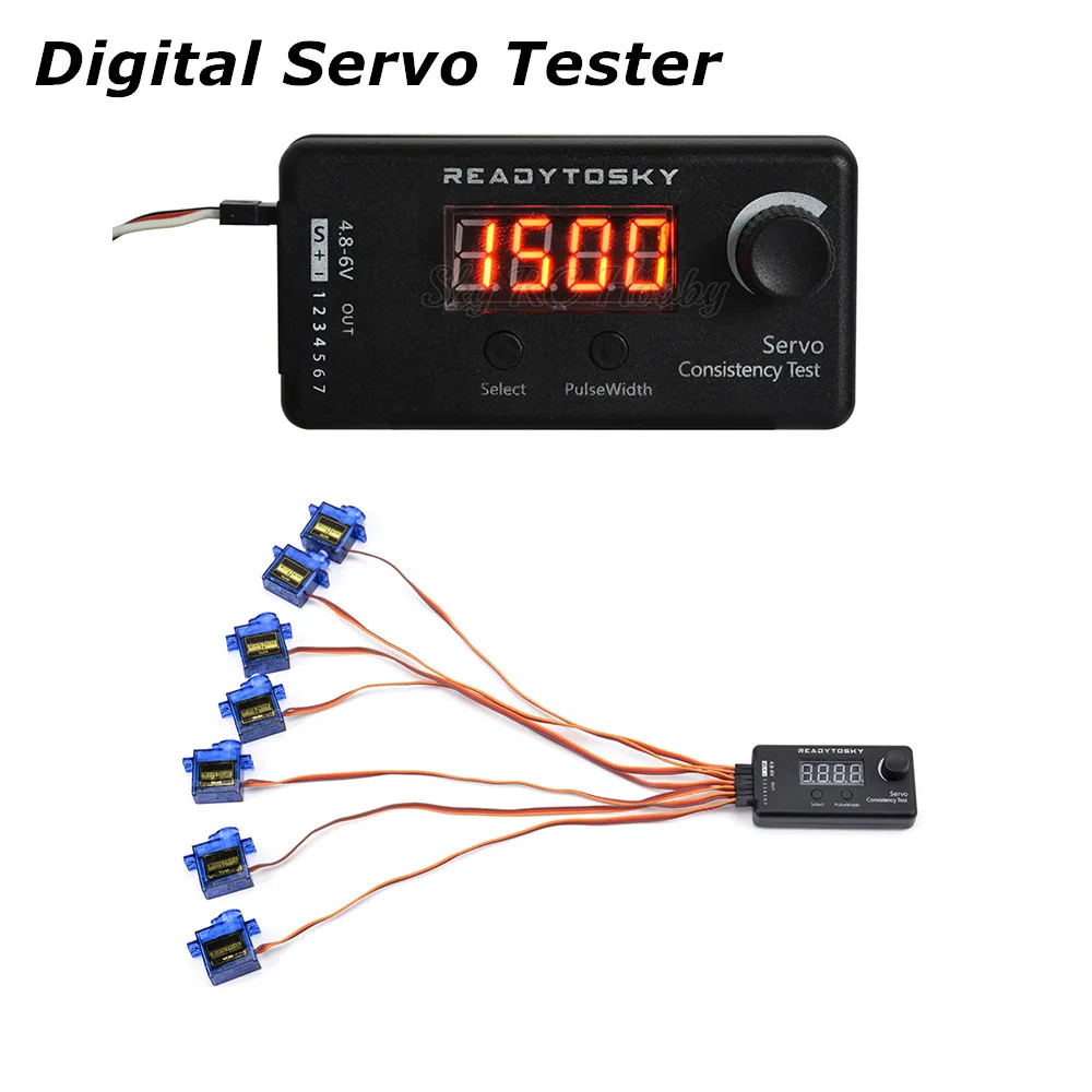 NEW Digital Servo Tester / ESC Consistency Tester for FPV RC Helicopter Airplane Car Servo Tester Tool 