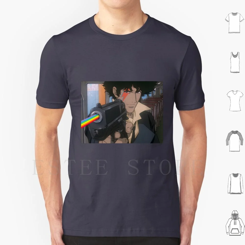 The Dark Side Of Ziggy Bebop T Shirt Men Cotton 6xl Bebop Analysis Cowboy Ost Cowboy