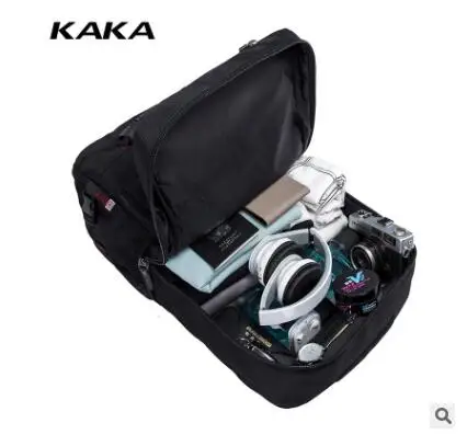 Imagem -04 - Mochila de Viagem Oxford Multifuncional para Homens Laptop Bagagem Bolsa Brand Kaka 17.3 40l