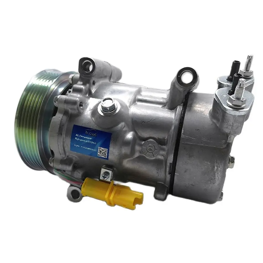 

SD6v12 AC COMPRESSOR For Peugeot 206 307 Citroen Fiat 9655191580 9684480480 9800822280 6453XJ 6453QG 6453QE 6453QH 1450 1908