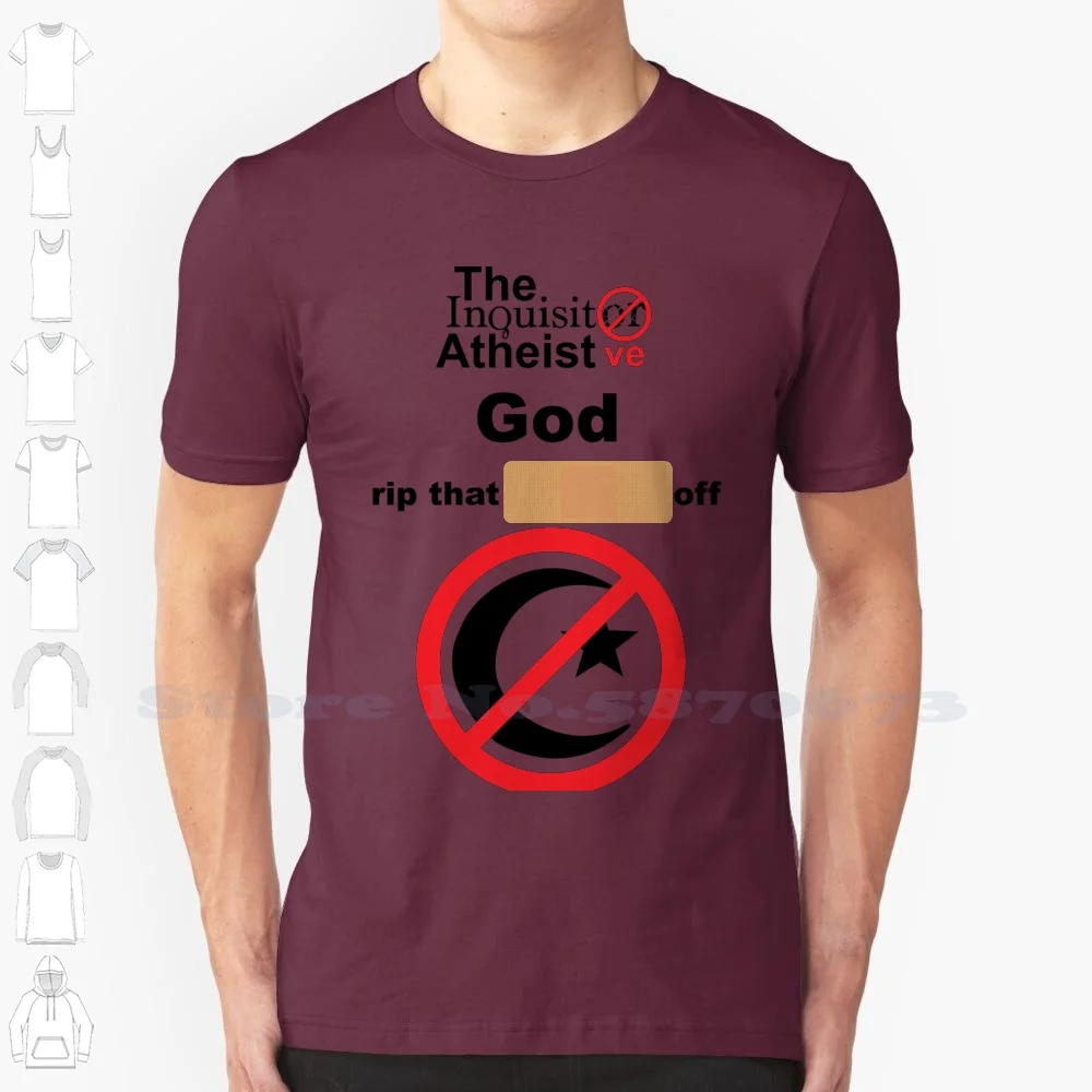 Rip Off 4 100% Pure Cotton T-Shirt Atheism Agnosticism Skepticism Science The Inquisitive Atheist The Inquisitive Atheist The