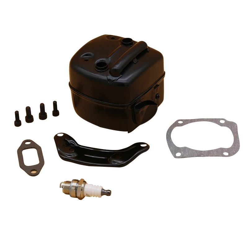 ท่อไอเสียท่อไอเสียปะเก็นชุดสำหรับ HUSQVARNA 365 371 372 XP 385 390 XP Garden Chainsaw อะไหล่