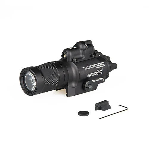 

X400V Flashlight with Red Laser Sight For Handguns Long Guns M1913 Picatinny Rails HK15-0083