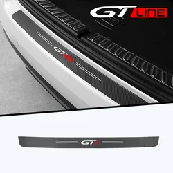 Car trunk Cloth fiber Car sticker decoration for Peugeot gt gti gtline 508 5008 3008 208 2008 308 Car Accessories Car stickers
