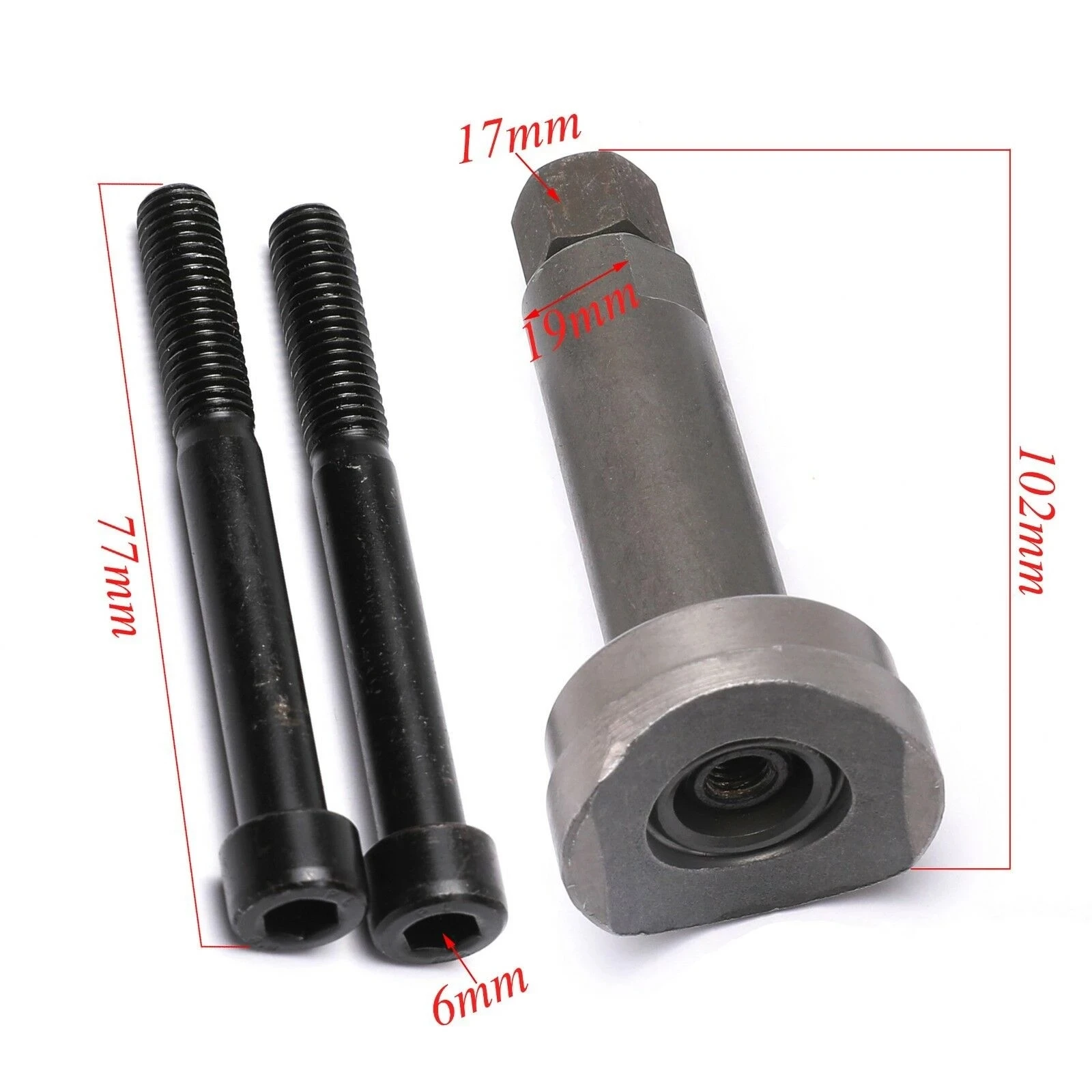 Universal Steel Piston Pin Extractor Remover Puller Tool Kit for Motorcycle ATV Durable Piston Pin Puller Kit