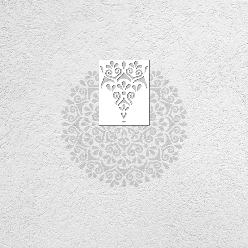 70Cm-110Cm Stencil Mandala Extra Grote Voor Schilderen Grote Muur Bloem Ronde Floor Template Decors Muren Templates verf S018